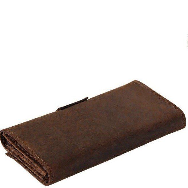 Чоловічий шкіряний клатч Vintage 14444 Темно-коричневий купити недорого в Ти Купи