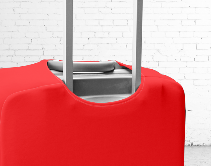 Защитный чехол для чемодана Coverbag дайвинг красный 0852 купить недорого в Ты Купи