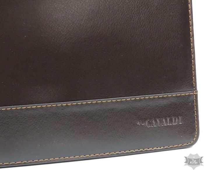 Ділова папка зі штучної шкіри 4U Cavaldi PB0805 коричнева купити недорого в Ти Купи