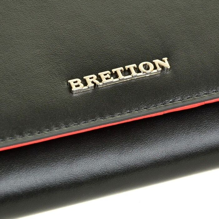 Шкіряний гаманець Color Bretton W7237 black купити недорого в Ти Купи
