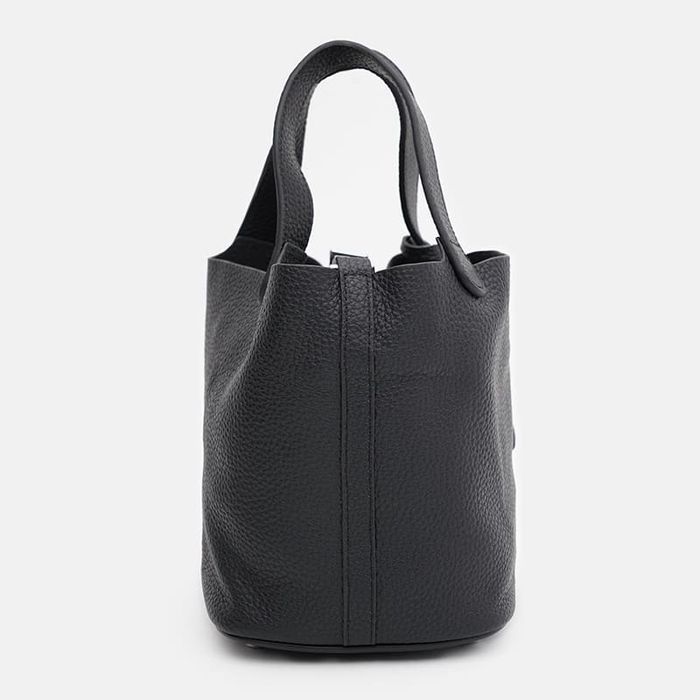 Жіноча шкіряна сумка Keizer K1618bl-black купити недорого в Ти Купи