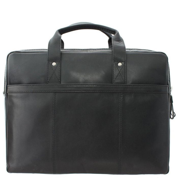 Чоловіча шкіряна сумка для ноутбука Visconti ANDERSON ML-24 BLK купити недорого в Ти Купи