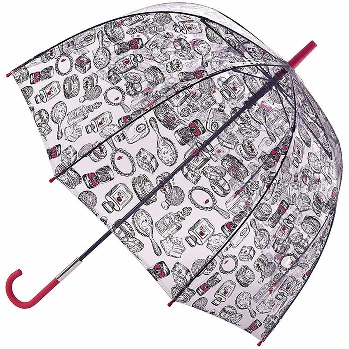 Зонт-трость женский Lulu Guinness by Fulton L719 Birdcage-2 Dressing Table купить недорого в Ты Купи