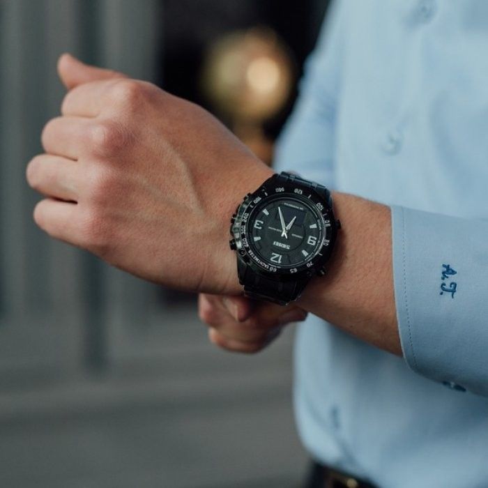 Мужские ударостойкие часы SKMEI KOMPASS PRO BLACK (2244) купить недорого в Ты Купи
