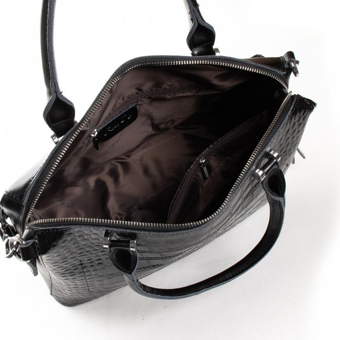 Жіноча шкіряна сумка класична ALEX RAI 03-09 20-8542 black купити недорого в Ти Купи