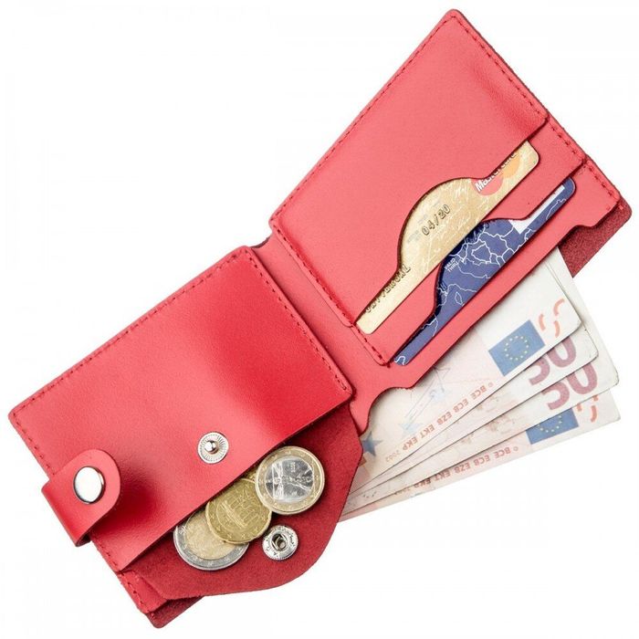 Жіночий гаманець зі шкіри SHVIGEL 16210 Червоний купити недорого в Ти Купи