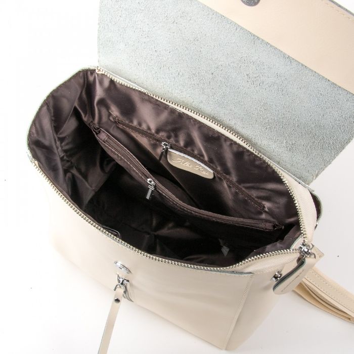 Женский кожаный рюкзак ALEX RAI 373 beige купить недорого в Ты Купи
