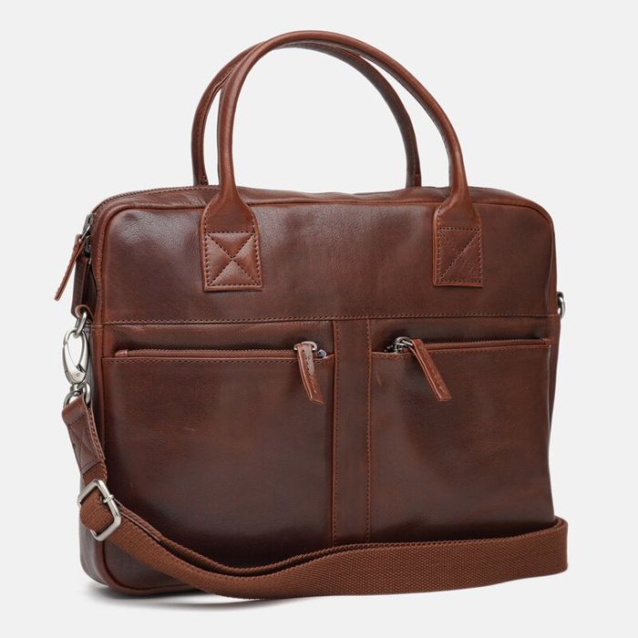 Чоловічі шкіряні сумки Ricco Grande 1FSL-1052-brown купити недорого в Ти Купи