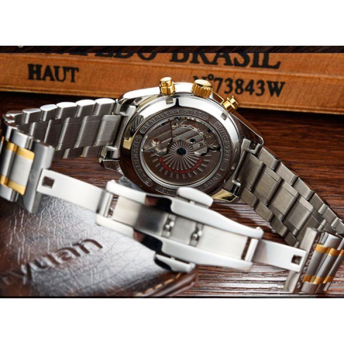Чоловічі механічний наручний годинник Carnival Sappfire (8703) купити недорого в Ти Купи