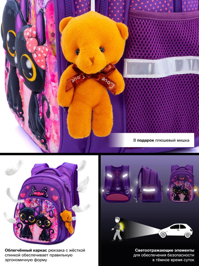 Рюкзак шкільний для дівчаток SkyName R3-240 купити недорого в Ти Купи
