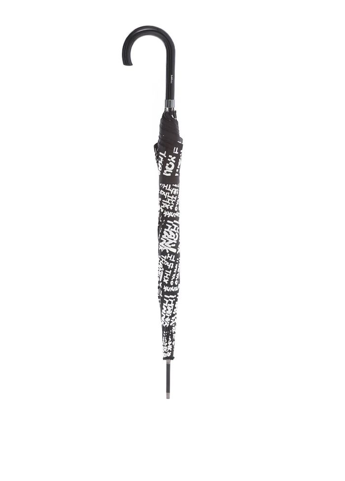 Жіночий парасолька-тростина Baldinini Чорний в буквах (610) купити недорого в Ти Купи