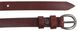 Женский кожаный ремень Skipper 1412-15 коричневый