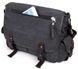 Чоловіча тканинна сумка Vintage 14413 Темно-сірий