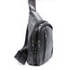 Мужская черная сумка слинг из PU-кожи FM-5050-2 bl