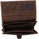 Чоловічий шкіряний клатч Vintage 14444 Темно-коричневий