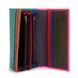 Шкіряний жіночий гаманець Rainbow DR. BOND WRS-501-2 plum-red