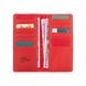 Кожаный бумажник Hi Art WP-02 Let's Go Travel красная Красный