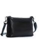 Женский молодежный кожаный клатч ALEX RAI 3092 black