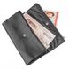 Женский чёрный кошелёк из натуральной кожи ST Leather 20090