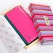 Шкіряний жіночий гаманець Rainbow DR. BOND WRS-501-2 plum-red