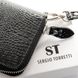 Жіночий лакований гаманець зі шкіри LR SERGIO TORRETTI W38 black