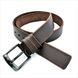 Ремень мужской кожаный Weatro Темно-коричневый 115,120 см lmn-mk38ua-026