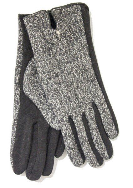 7,5-8 - Комбіновані стрейчеві жіночі рукавички Shust Gloves купити недорого в Ти Купи