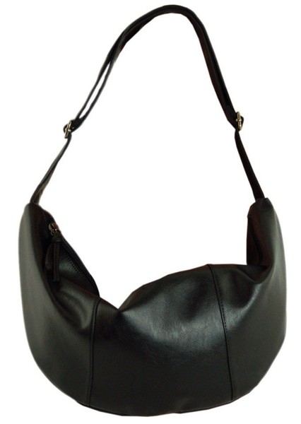 Чорна шкіряна жіноча сумка TRAUM 7056-06 купити недорого в Ти Купи