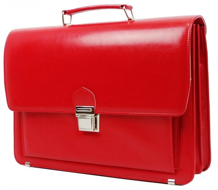Жіночий портфель з екологічної шкіри AMO SST09 червоний купити недорого в Ти Купи