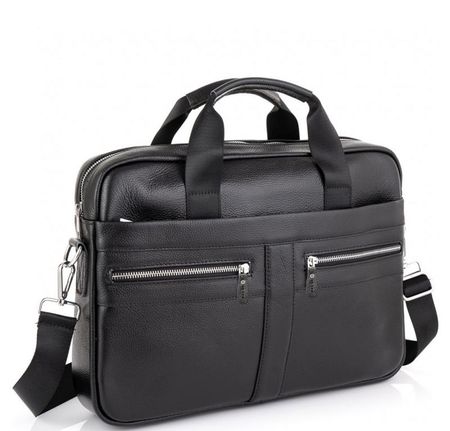 Шкіряна сумка для ноутбука чоловіча Tiding Bag A25-1120A купити недорого в Ти Купи