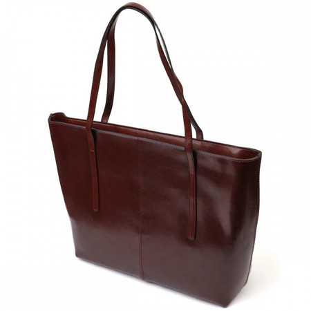 Женская кожаная сумка шоппер Vintage 22103 купить недорого в Ты Купи
