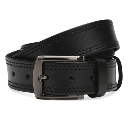 Мужской кожаный ремень Borsa Leather Cv1gnn16-115 купить недорого в Ты Купи
