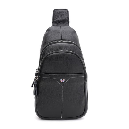 Чоловічий шкіряний рюкзак Keizer K1612-11bl-black купити недорого в Ти Купи