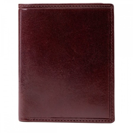 Чоловічий шкіряний гаманець Smith & Canova 28578 Massachusetts (Brown) купити недорого в Ти Купи