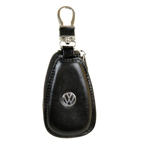 Чоловіча шкіряна ключниця F633 Volkswagen black купити недорого в Ти Купи