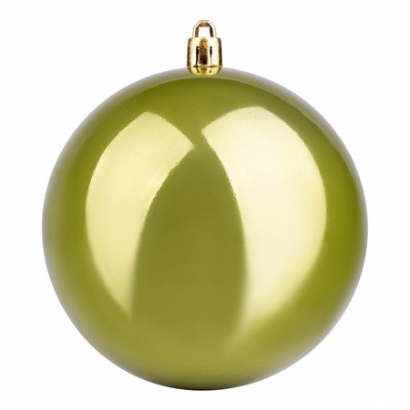 Шар новогодний Yes! Fun d-10 см, оливковый, перламутровый 973520 купить недорого в Ты Купи