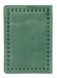 Обкладинка для паспорта зі шкіри Shvigel 16134 Зелений