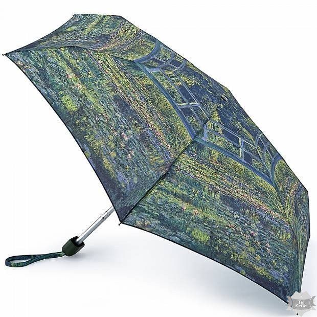Жіноча механічна парасолька FULTON THE NATIONAL GALLERY TINY-2 L794 - WATER LILY POND купити недорого в Ти Купи