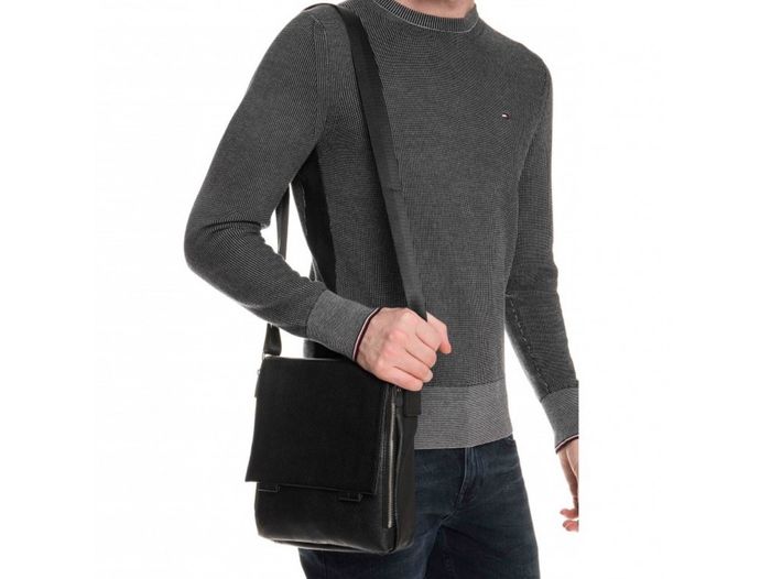 Шкіряна чоловіча сумка-месенджер Tiding Bag A25F-8877A купити недорого в Ти Купи
