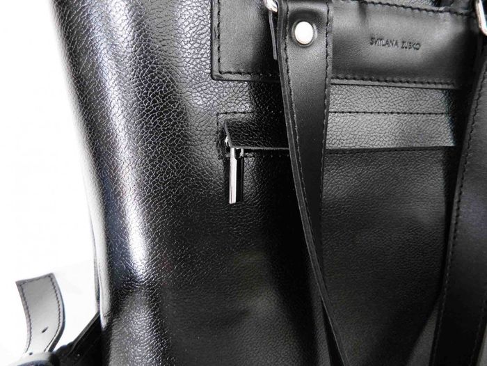 Женский кожаный рюкзак Svіtlana Zubko Bilancia R05-01-lak-01 купить недорого в Ты Купи