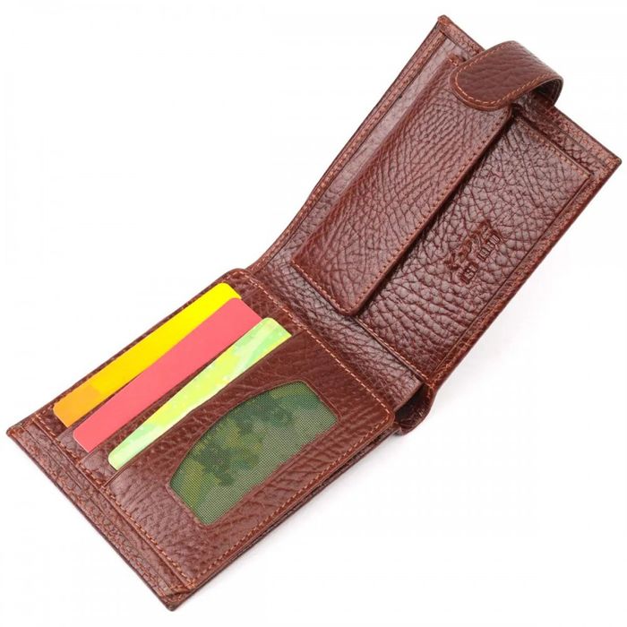 Чоловічий шкіряний гаманець Karya 21088 купити недорого в Ти Купи