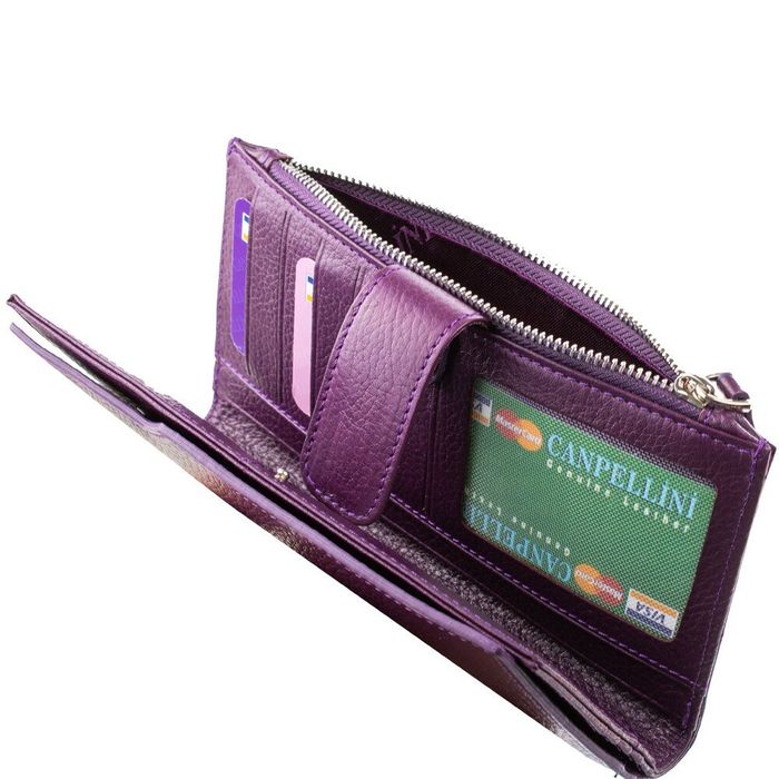 Шкіряний гаманець CANPELLINI SHI713-95 купити недорого в Ти Купи