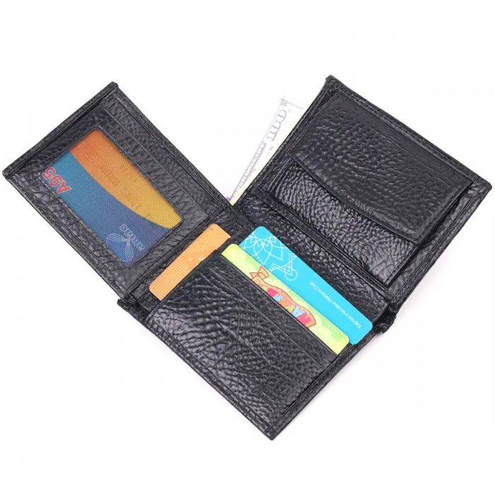 Чоловічий шкіряний гаманець Karya 21364 купити недорого в Ти Купи