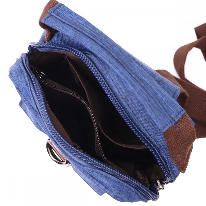 Мужская сумка-слинг из текстиля Vintage 22190 купить недорого в Ты Купи