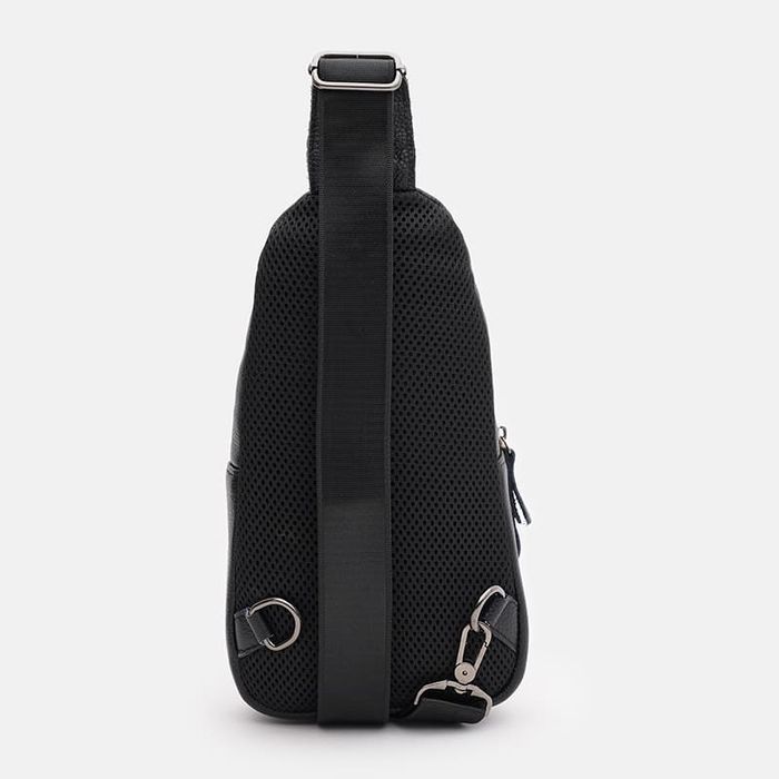 Мужской кожаный рюкзак Keizer K1612-11bl-black купить недорого в Ты Купи