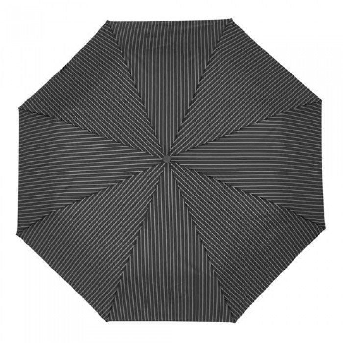 Чоловіча парасолька автомат Fulton Chelsea-2 G818 - Black Steel (Чорний з сірим) купити недорого в Ти Купи