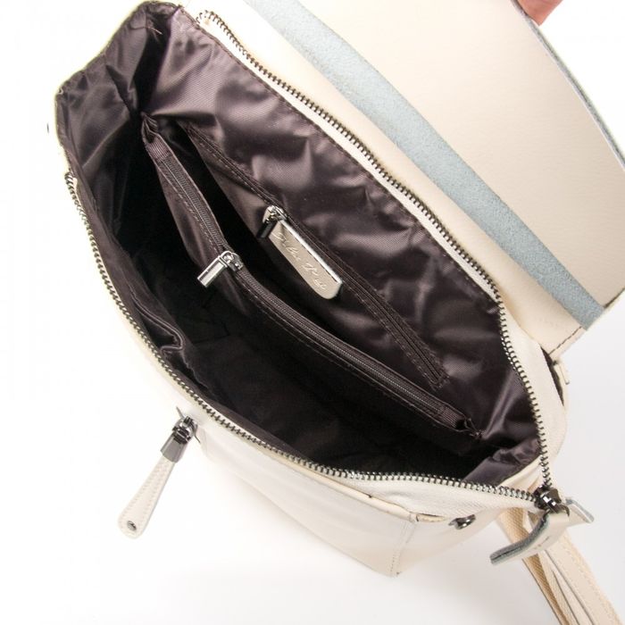 Женский кожаный рюкзак ALEX RAI 3206 L-beige купить недорого в Ты Купи