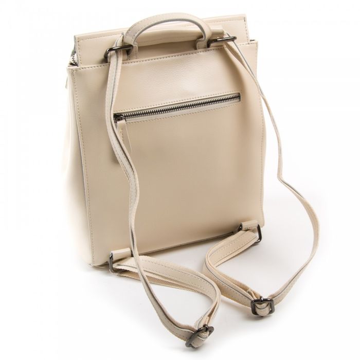 Жіночий шкіряний рюкзак ALEX RAI 3206 L-beige купити недорого в Ти Купи