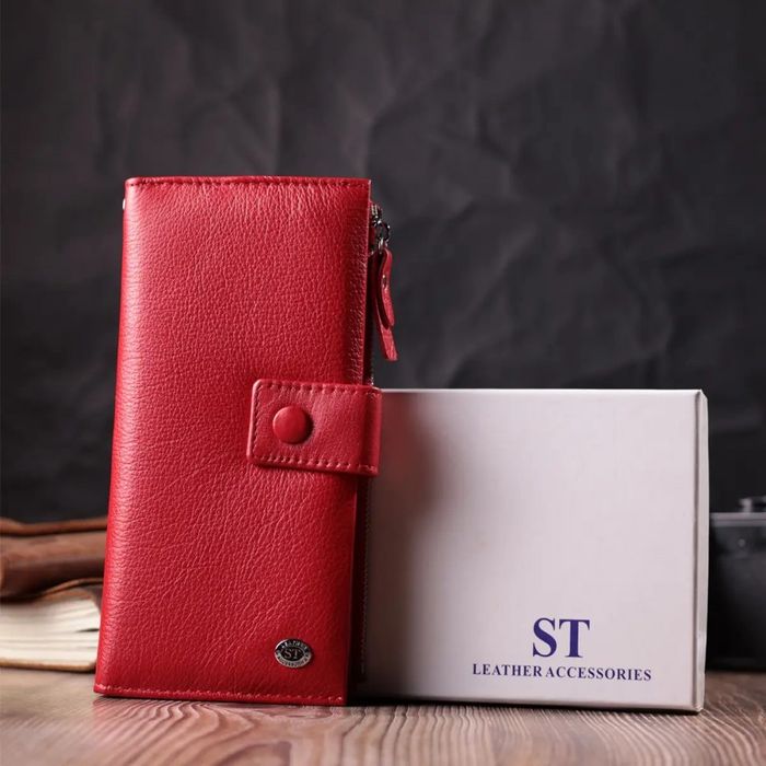 Жіночий шкіряний гаманець ST Leather 22536 купити недорого в Ти Купи