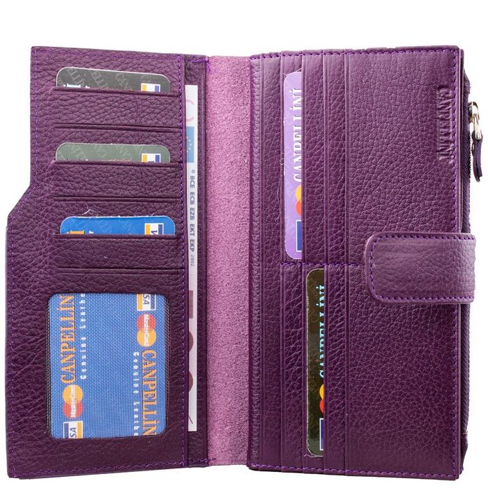 Шкіряний гаманець CANPELLINI SHI713-95 купити недорого в Ти Купи